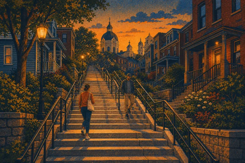Illustration of Brereton Street steps safety upgrade